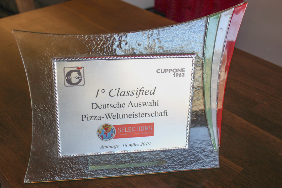 Pasquale Corvaglia gewinnt den Deutschen Vorentscheid der Pizza-Weltmeisterschaft auf der INTERNORGA